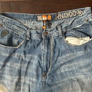 Akademiks Light Blue Relaxed Jeans